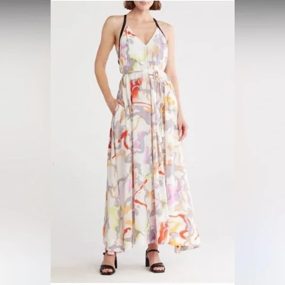 Joie Esmeralda Silk Gown Maxi Dress - Picture 4 of 15